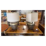 2 - PACIFIC COAST BARREL LAMPS