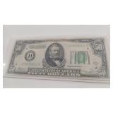 $50 1934 SERIES B - CLEVELAND OHIO