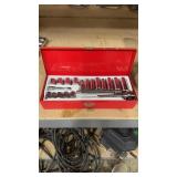 PROTO 3/8' SOCKET SET KIT WITH CASE
