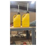 2- 5.5 GALLON RACE FUEL CANS
