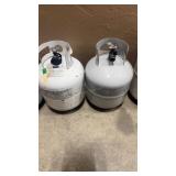 2- 25 LB PROPANE TANKS
