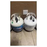 2- 25 LB PROPANE TANKS