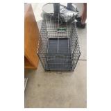 METAL WIRE PET CRATE MEDIUM SIZE
