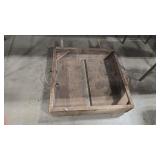 OVERSIZED WOOD CRATE