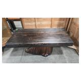 WOOD STUMP COCKTAIL TABLE