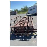 16- 12' X 5' CORRAL PANELS AND DOUBLE GATE PANEL