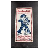 CRACKER JACK CONTEMPO ENAMEL SIGN