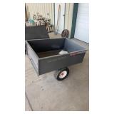 CRAFTSMAN 14 CU FT PULL BEHIND DUMP CART