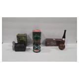 AVON VTG AFTER SHAVE DECANTERS- UNUSED