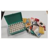 FULL AVON LIPSTICK SAMPLE W/ AQUA BOX  - PERFUME&