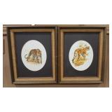 2 FRAMED ART