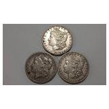 1880 1880 S & 1880 O  MORGAN DOLLARS