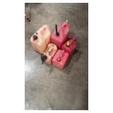 5 ASSORTED GAS CANS