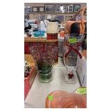 2 ART GLASS VASES