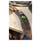 3 KNIFE SET W/  SHEATH STAMPED INDIA