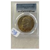1976-D BRILLANT UNCIRC EISENHOWER DOLLAR