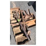 PIPE WRENCH, CHAIN BINDER & BOLT BINS
