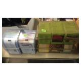 3 RECIPE BOXES & GARDEN PLANTING CARDS