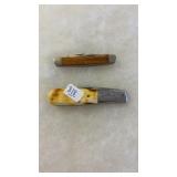 2 FOLDING KNIVES (1 IS A BARLOW)