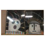 2 ORIGINAL PETER KEEFER PAINTINGS