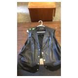 LEATHER STULLY VEST SIZE 2XL