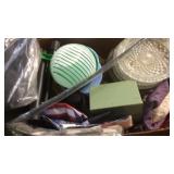 ASHTRAYS, US FLAG & OTHER MISC ITEMS
