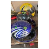 3 FULL COVERAGE HELMETS