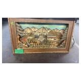 MID CENTURY GERMAN BLACK FOREST STYLE 3D