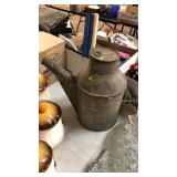 VINTAGE GALVANIZED WATER CAN