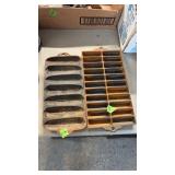 2 CAST IRON CORNBREAD PANS