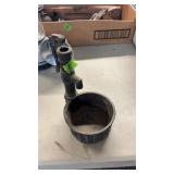 CAST IRON MINIATURE WATER PITCHER PUMP & BARREL