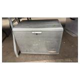 VINTAGE CRONCO ALUMINUM COOLER BOX