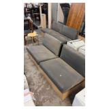 2 MATCHING SOFAS
