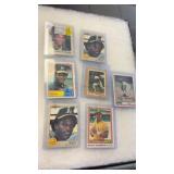 7 RICKY HENDERSON BASEBALL CARDS