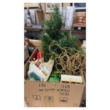 BX OF CHRISTMAS DECORATIONS
