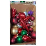 GROUP OF CHRISTMAS ORNAMENTS