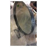 DECORATIVE DRESSER TOP MIRROR 12' DIA