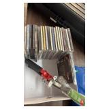 GROUP OF MUSIC CD'S & GRASS CLIPPERS