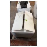 CASE OF WHITE TRASH BAGS