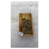 OKALAHOMA1/2000 TROY OUNCE 24 KT GOLD GOLDBACK