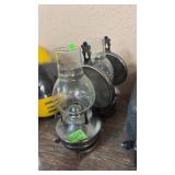 2 WALL MOUNT OIL LAMPS