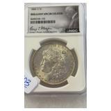 1884-O BRILLANT UNCIRC MORGAN SILVER DOLLAR
