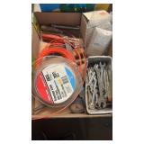 BX W/ WRENCHES, MISC TOOLS & TRIMMER LINE