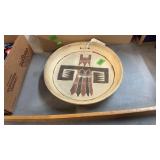 ANTIQUE SOUTHWESTERN POTTERY STONEWARE TRAY