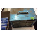 BLUE ORGANIZER OF MISC BULLETS