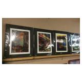 4 PCS OF PRINTS BY PETER KEEFER