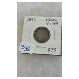 1893 LIBERTY V NICKEL