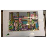 ORIGINAL CAROL HOFFNAGEL COLORED PENCIL SKETCH