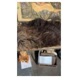 TANNED BISON HIDE