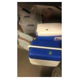 2 COOLERS & INSULATED BAG